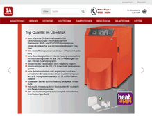 Tablet Screenshot of herstellershop.de